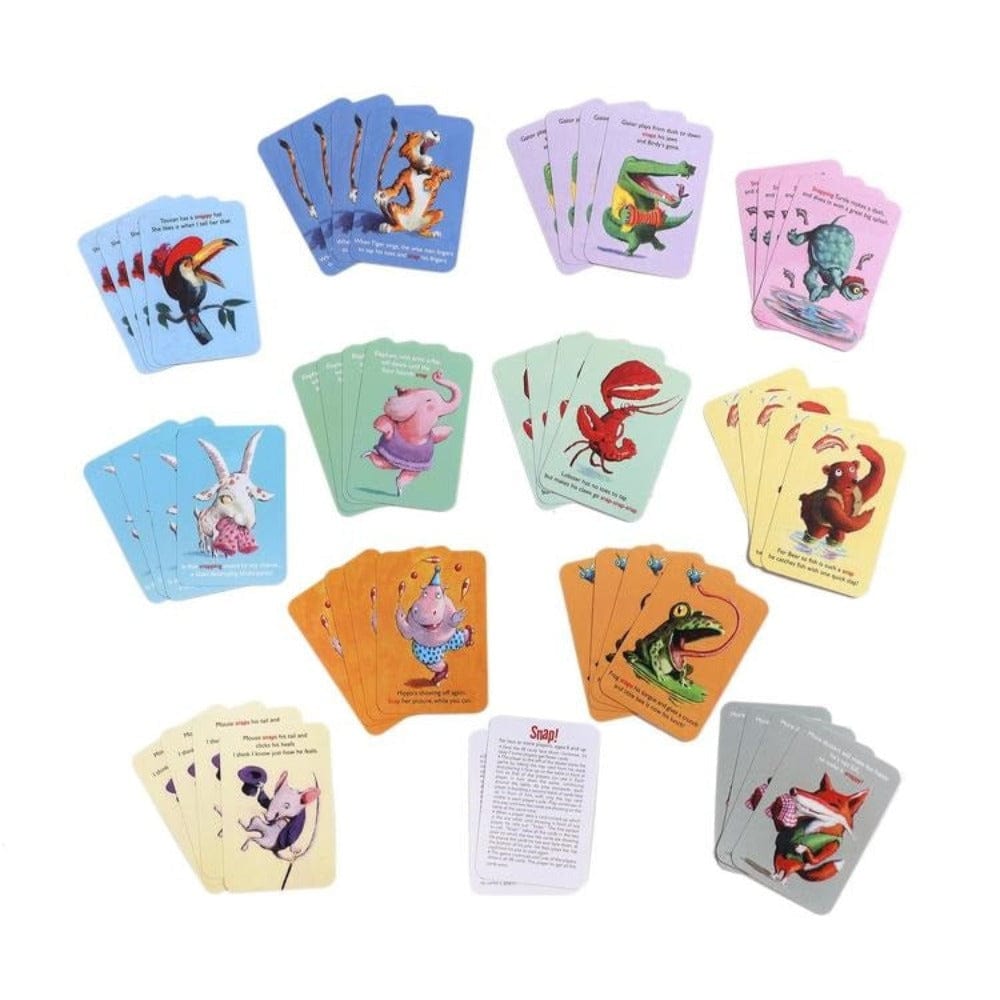eeBoo Card Games Snap! Playing Cards