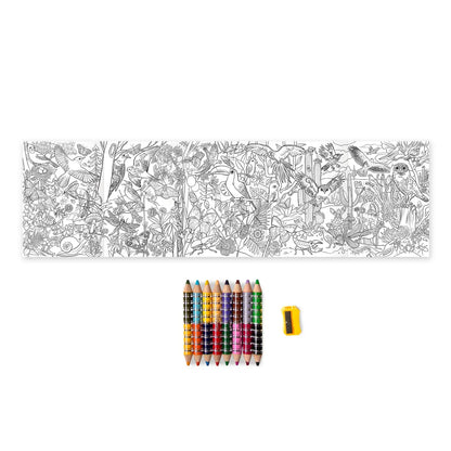 eeBoo Markers, Pens, Brushes & Crayons Bird & Butterfly Mini Mural