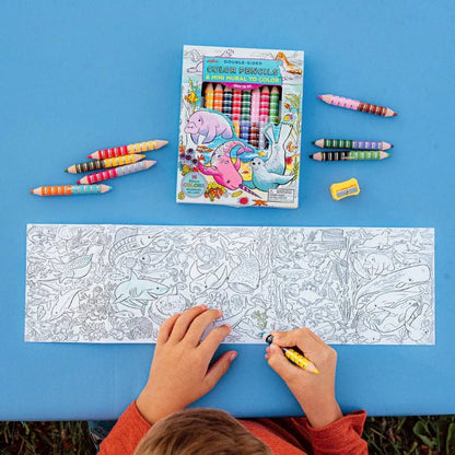 eeBoo Markers, Pens, Brushes & Crayons HOLIDAY Under the Sea Mini Mural UPC