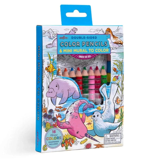 eeBoo Markers, Pens, Brushes & Crayons HOLIDAY Under the Sea Mini Mural UPC