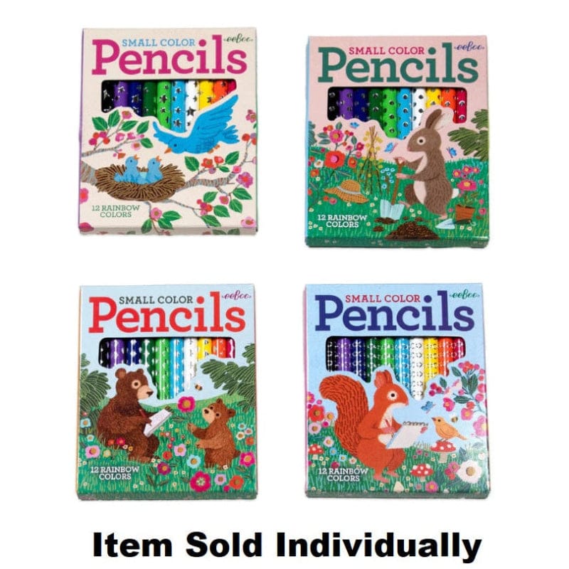 eeBoo Markers, Pens, Brushes & Crayons Victoria's Garden Small Pencils (Assorted Styles)
