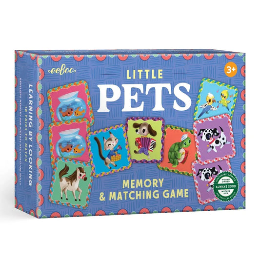 eeBoo Matching Games Default Little Pets Memory & Matching Game