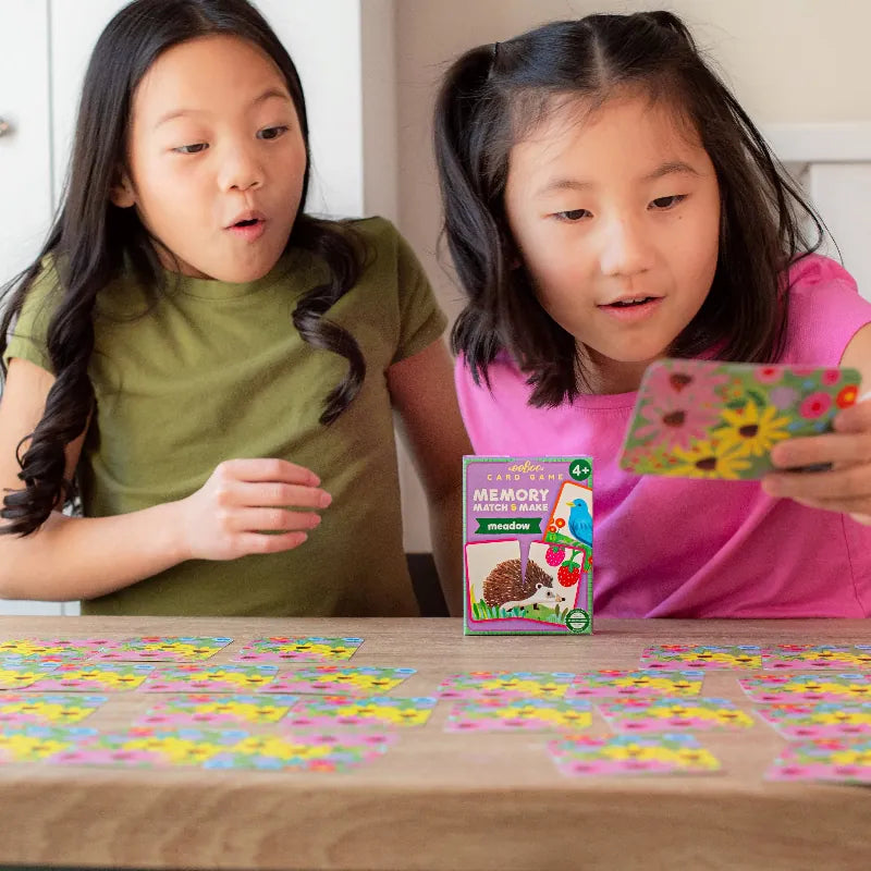eeBoo Matching Games Meadow Memory Match & Make