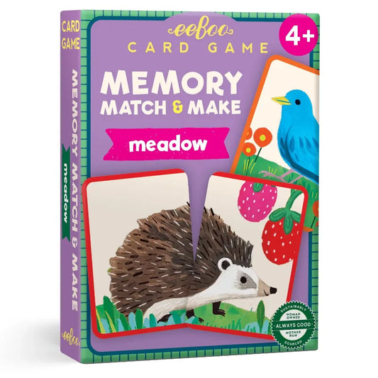 eeBoo Matching Games Meadow Memory Match & Make