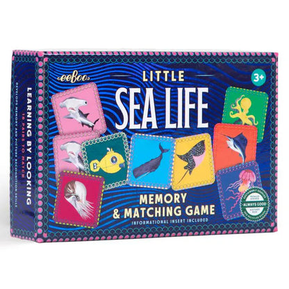 eeBoo Matching Games Sea Life Little Matching Game