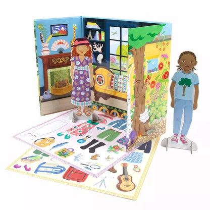 eeBoo Paper Dolls Paper Dolls - Explorer & Botanist Set