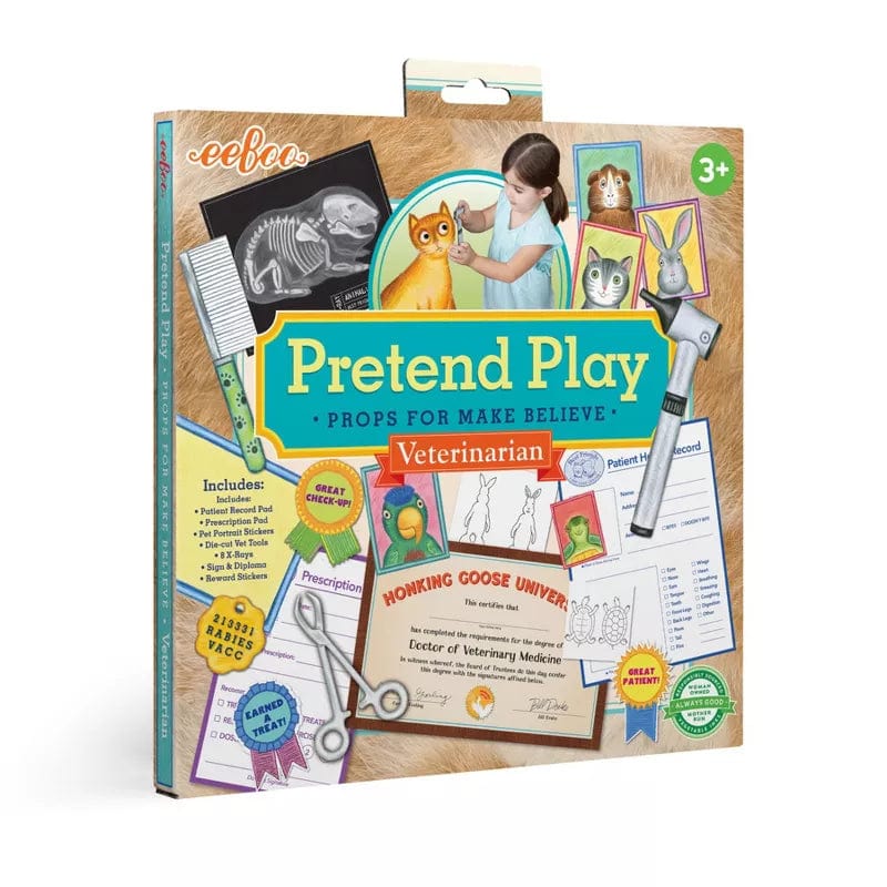 eeBoo Pretend Play Default Veternerian Pretend Play