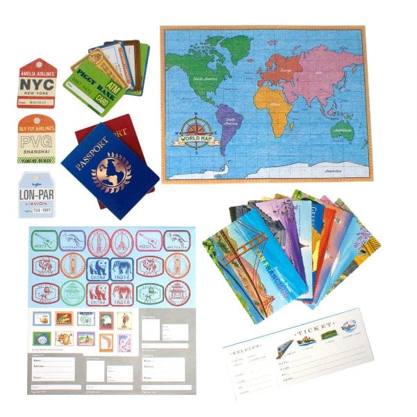 eeBoo Pretend Play Default World Traveler Pretend Play