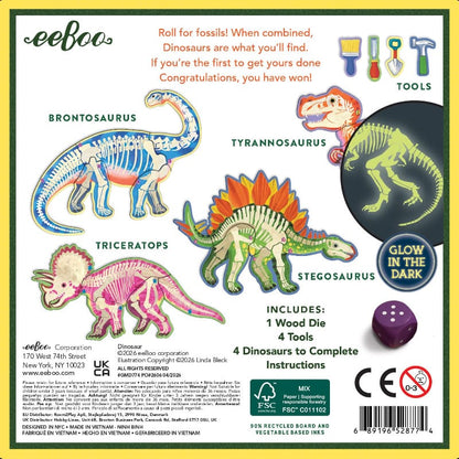 eeBoo Roll for the Dinosaur