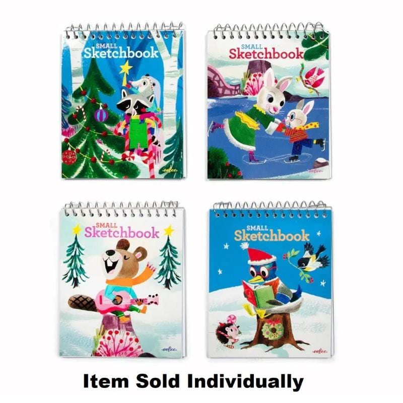 eeBoo Sketchbooks & Drawing Pads Default Winter Small Sketchbooks (Assorted Styles)