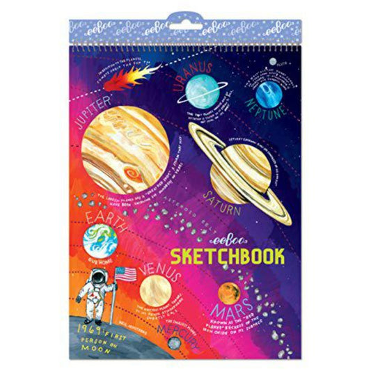 eeBoo Sketchbooks & Drawing Pads Solar System Sketchbook