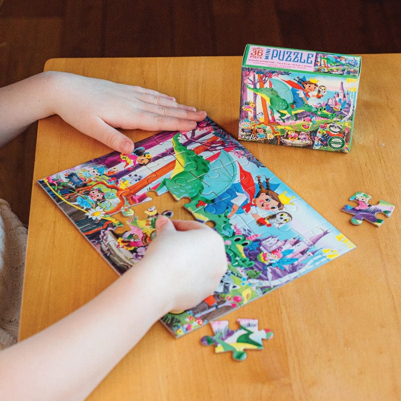 eeBoo Under 100 Piece Puzzles Fairies & Tales 36 Piece Mini Puzzle (Assorted Styles)