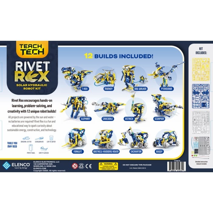 Elenco Robot Kits Rivet Rex