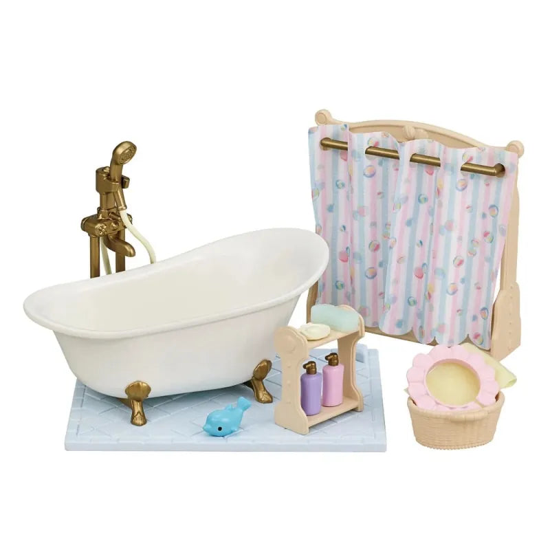 Epoch Doll Accessories Default Calico Critters: Bath & Shower Set
