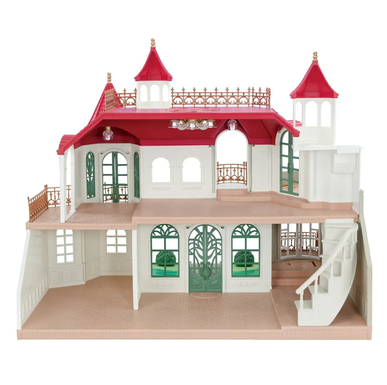 Epoch Doll Houses Calico Critters: Red Roof Riverside Manor