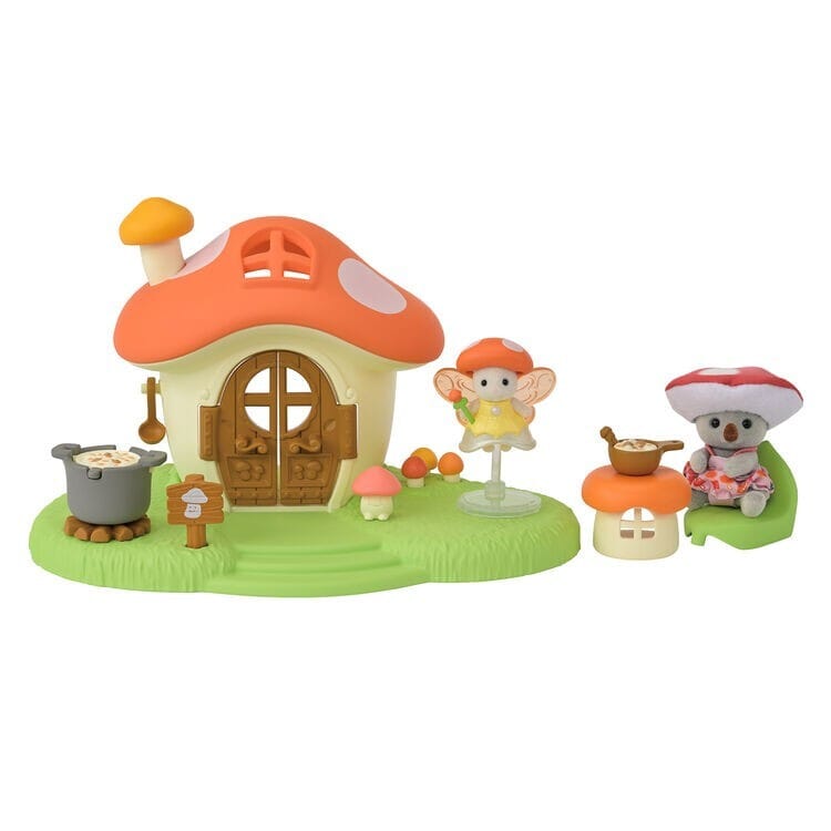 Epoch Doll Playsets Calico Critters: Fairy Mushroom House