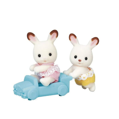 Epoch Dolls Calico Critters: Chocolate Rabbit Twins