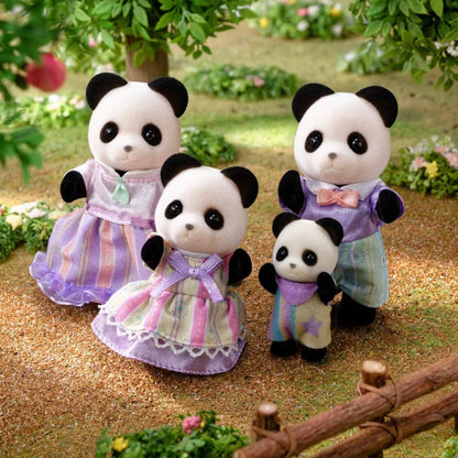 Epoch Dolls Calico Critters: Pookie Panda Family