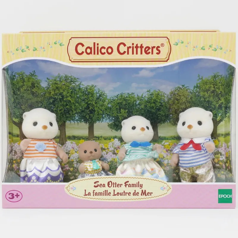Epoch Dolls Default Calico Critters: Sea Otter Family