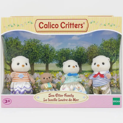 Epoch Dolls Default Calico Critters: Sea Otter Family