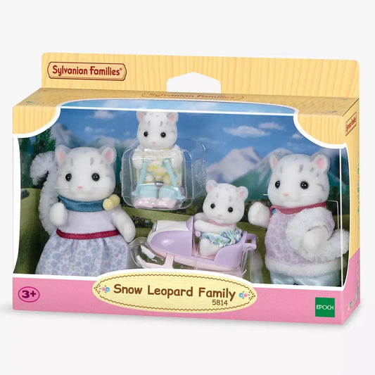 Epoch Dolls Default Calico Critters: Snow Leopard Family