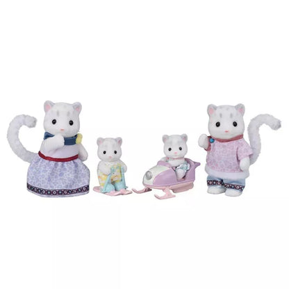 Epoch Dolls Default Calico Critters: Snow Leopard Family