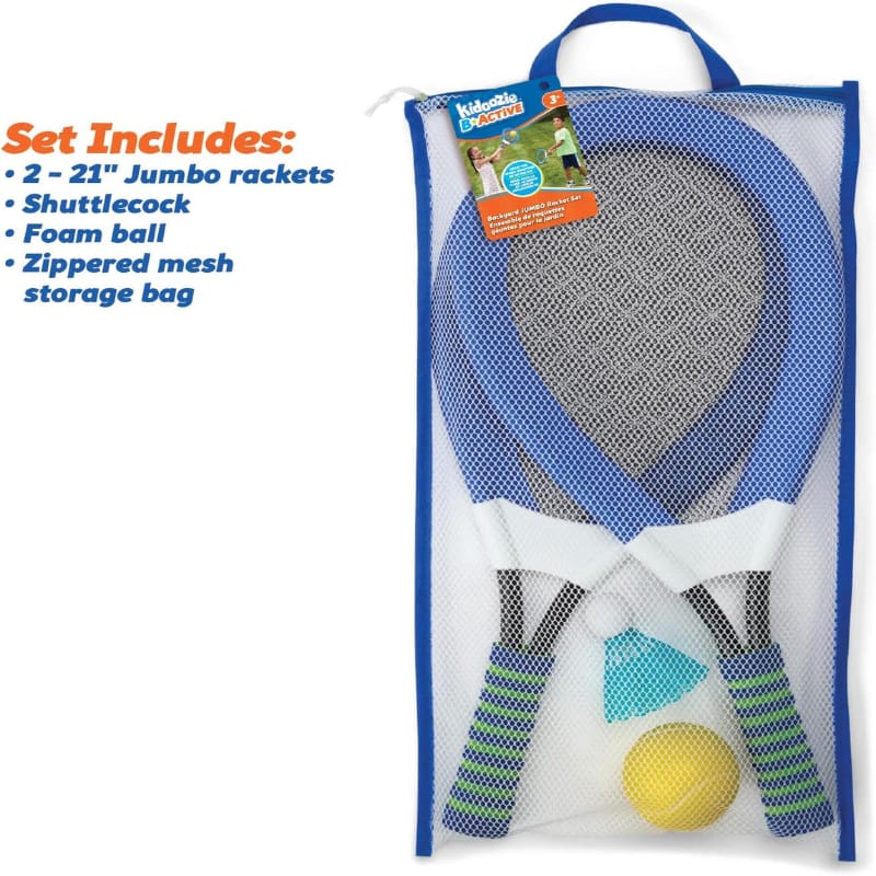 Epoch Physical Play Backyard Jumbo Racket Set