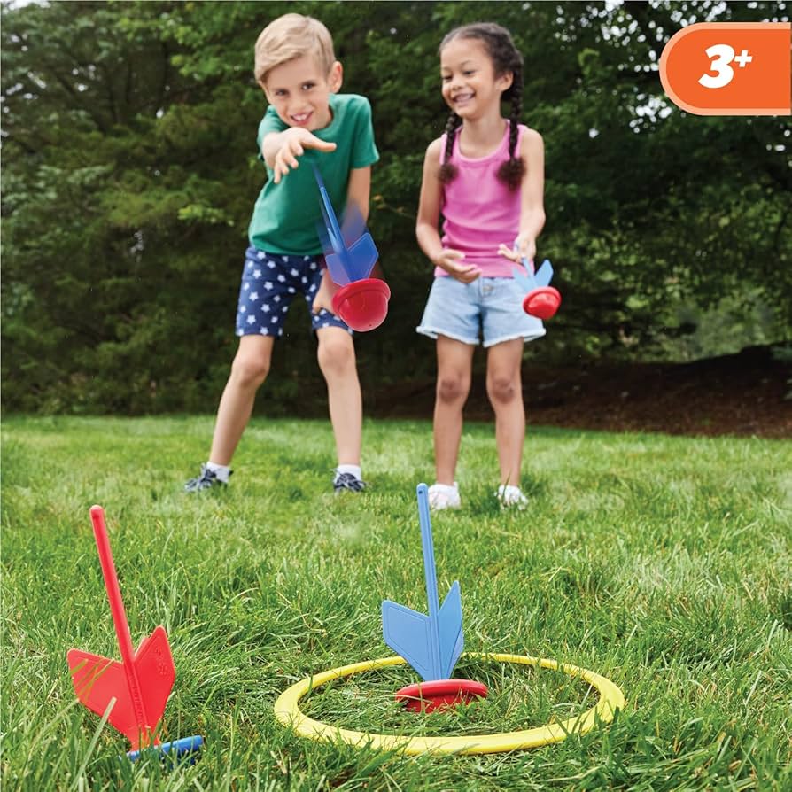 Epoch Physical Play Bulls Eye Lawn Darts