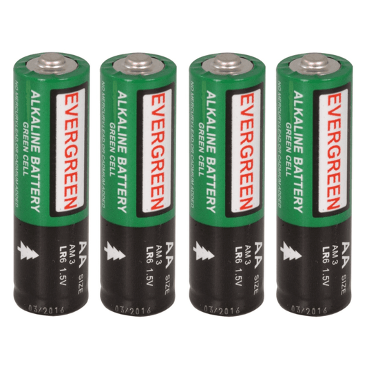 Evergreen Accessories AA Batteries 4 pack