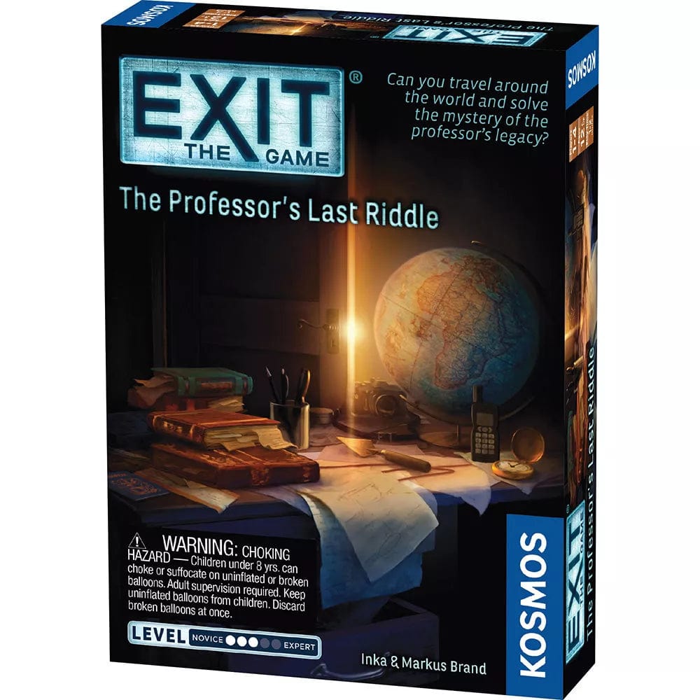 EXIT: The Game Cooperative Games Default Exit: The Professor's Last Riddle