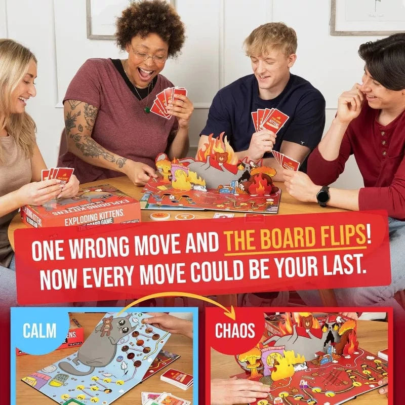 Exploding Kittens Board Games Exploding Kittens The Board Game