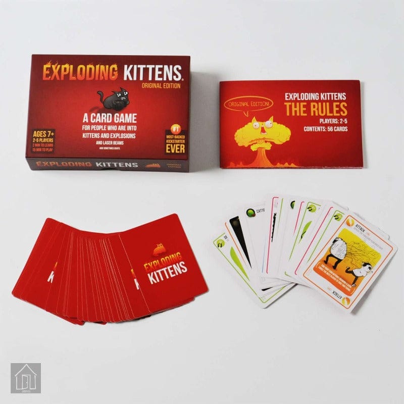 Exploding Kittens Card Games Exploding Kittens