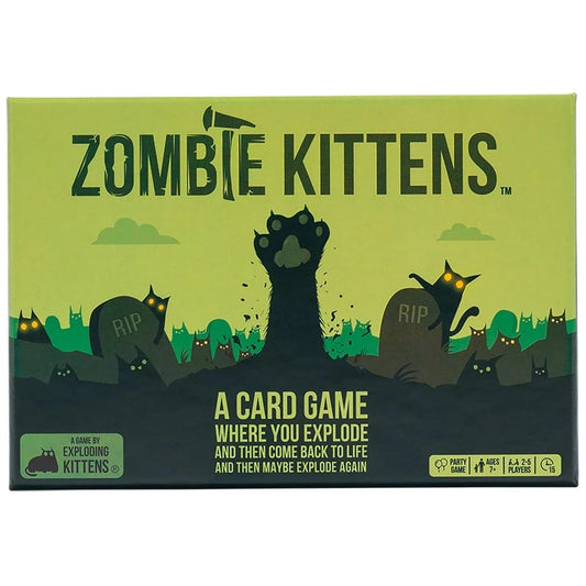 Exploding Kittens Card Games Zombie Kittens