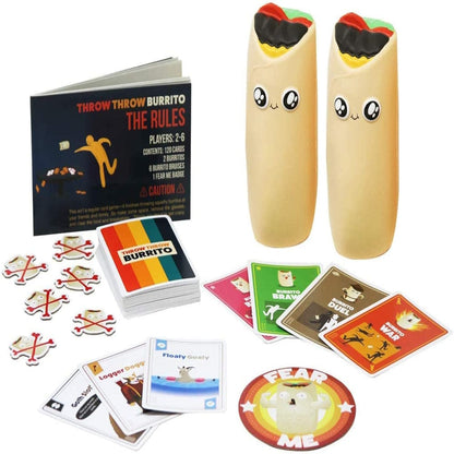Exploding Kittens Physical Play Games Throw Throw Burrito