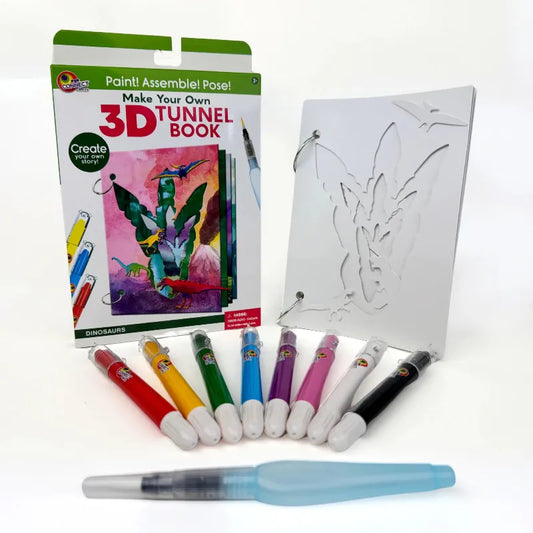 EyeConnect Crafts Art & Craft Activity Kits Default 3D Tunnel Book Kit - Dinos
