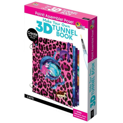 EyeConnect Default Default 3D Tunnel Book Kit - Cats (Needs UPC)