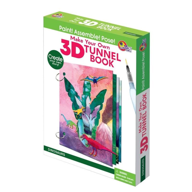 EyeConnect Default Default 3D Tunnel Book Kit - Dinos (NEEDS UPC)