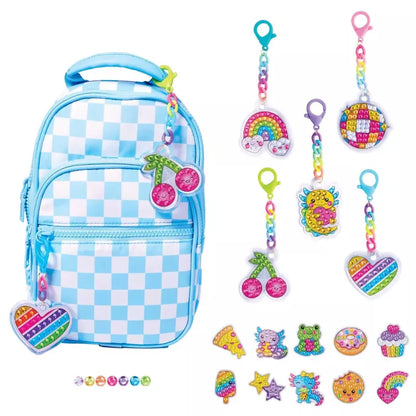 Faber-Castell Art & Craft Activity Kits Big Gem Diamond Painting Keychains