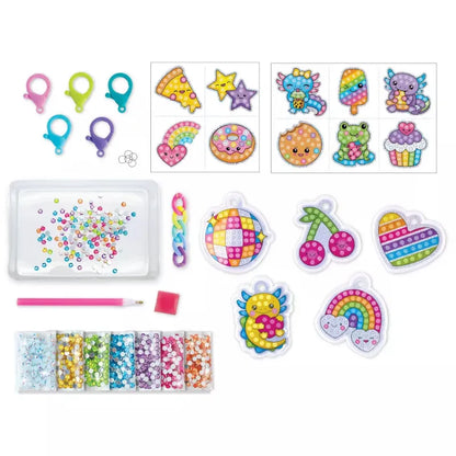 Faber-Castell Art & Craft Activity Kits Big Gem Diamond Painting Keychains