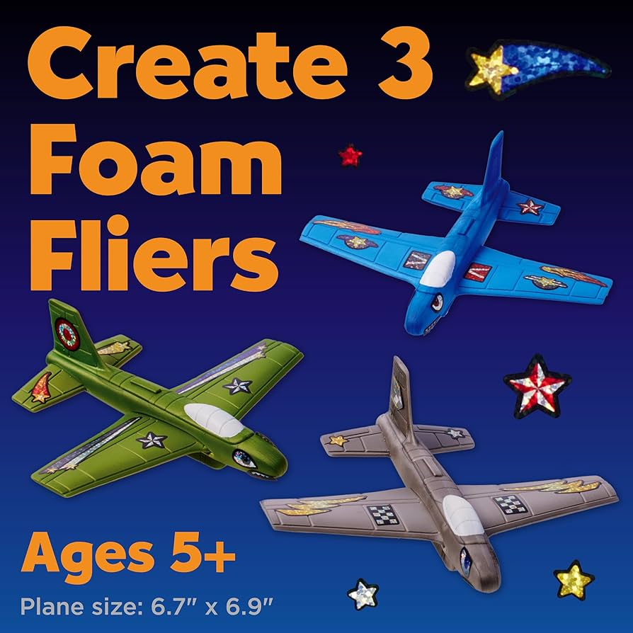 Faber-Castell Art & Craft Activity Kits Default Stunt Squadron Foam Fliers