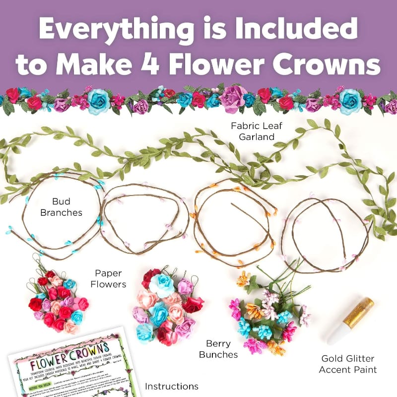 Faber-Castell Art & Craft Activity Kits Flower Crowns