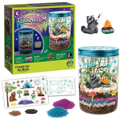 Faber-Castell Art & Craft Activity Kits Grow N' Glow - Terrarium