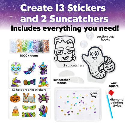 Faber-Castell Art & Craft Activity Kits Halloween Big Gem Diamond Painting