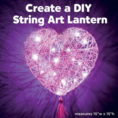 Faber-Castell Art & Craft Activity Kits String Art Heart Light