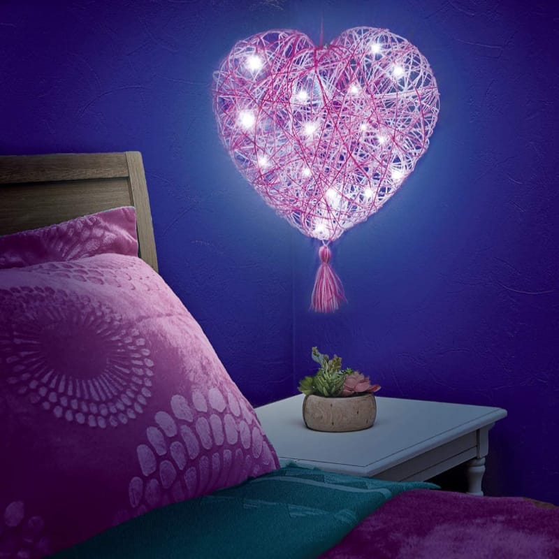Faber-Castell Art & Craft Activity Kits String Art Heart Light