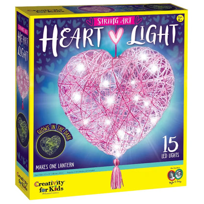 Faber-Castell Art & Craft Activity Kits String Art Heart Light