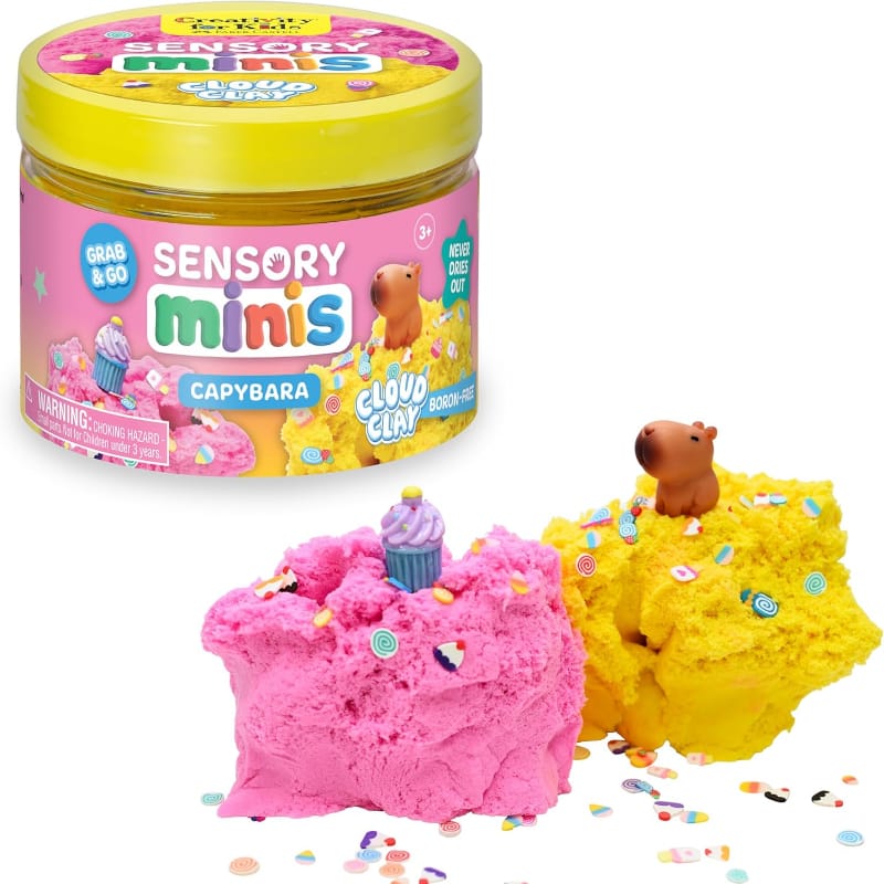 Faber-Castell Clay Arts & Crafts Sensory Minis - Capybara Cloud Clay