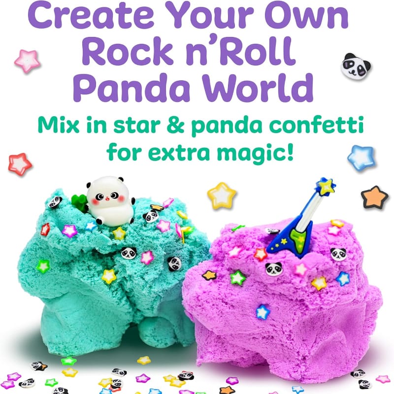 Faber-Castell Clay Arts & Crafts Sensory Minis - Pandas Cloud Clay