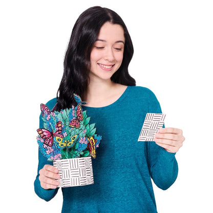 Faber-Castell Coloring & Painting Kits Default Pop Up Coloring Bouquet - Butterfly Bush