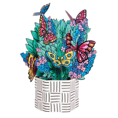 Faber-Castell Coloring & Painting Kits Default Pop Up Coloring Bouquet - Butterfly Bush